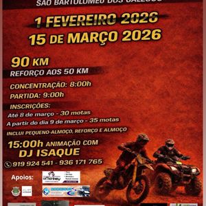 1º PASSEIO TT - São Bartolomeu dos Galegos