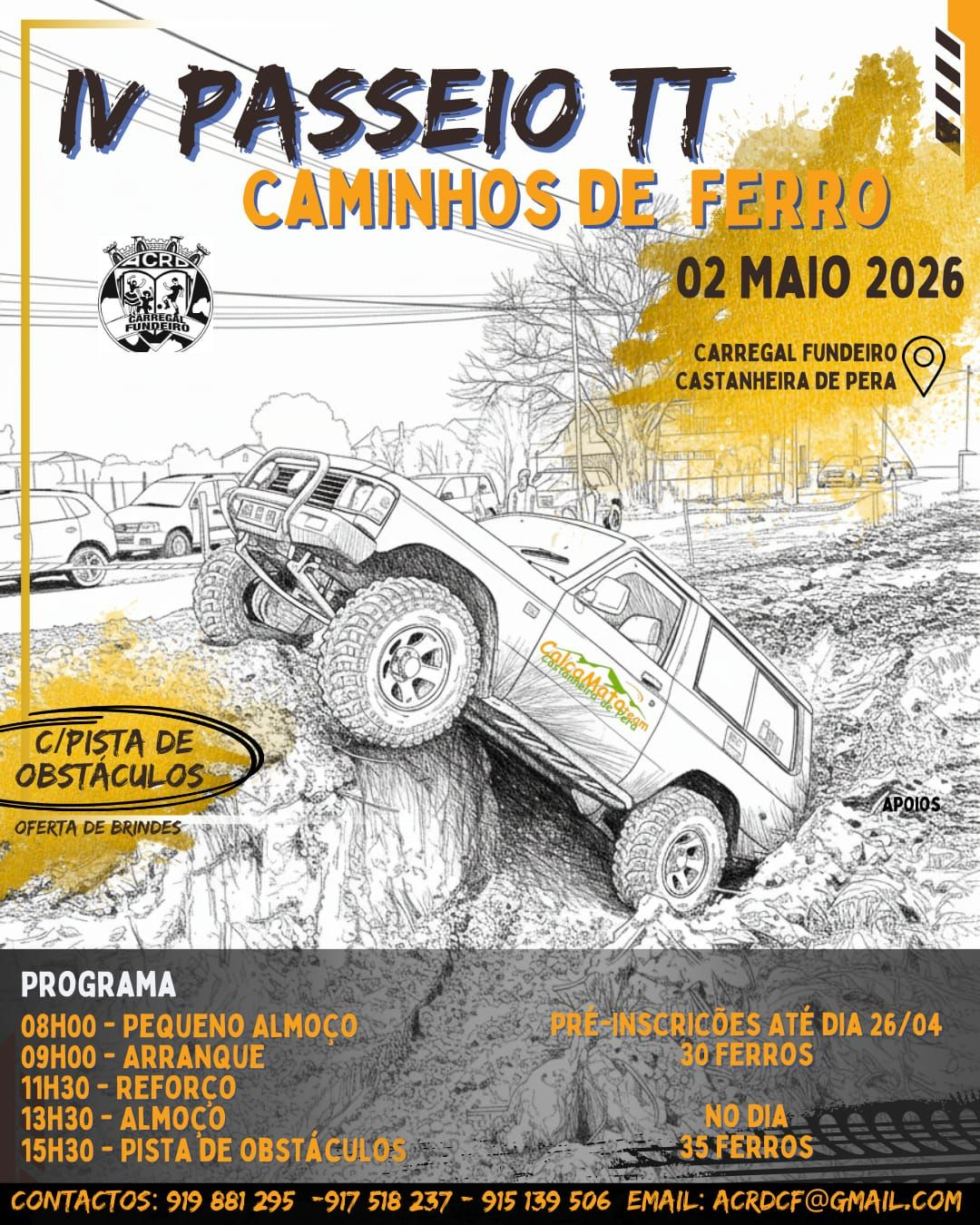 IV Passeio TT Caminhos de Ferro