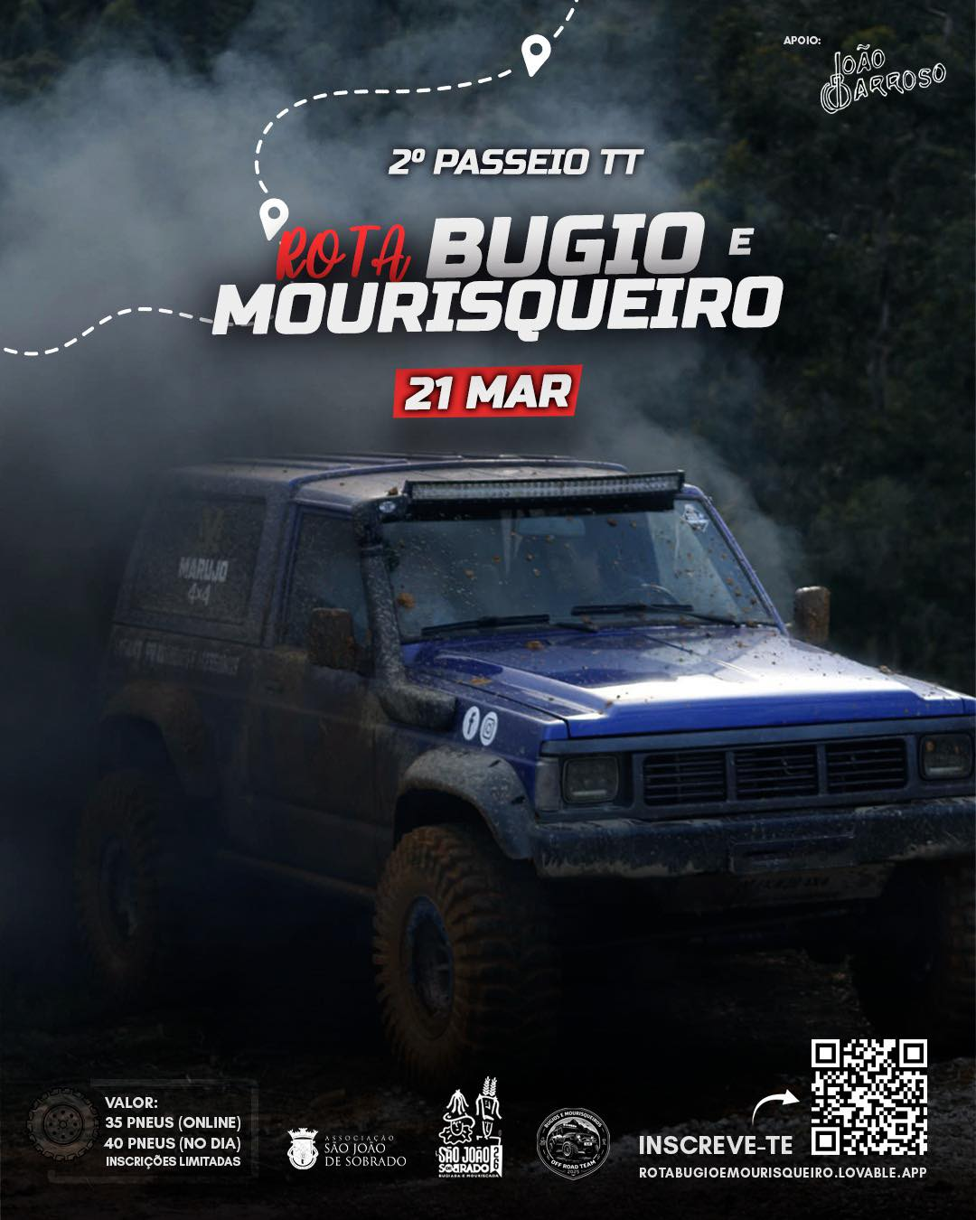 2º Passeio TT ROTA BUGIO E MOURISQUEIRO