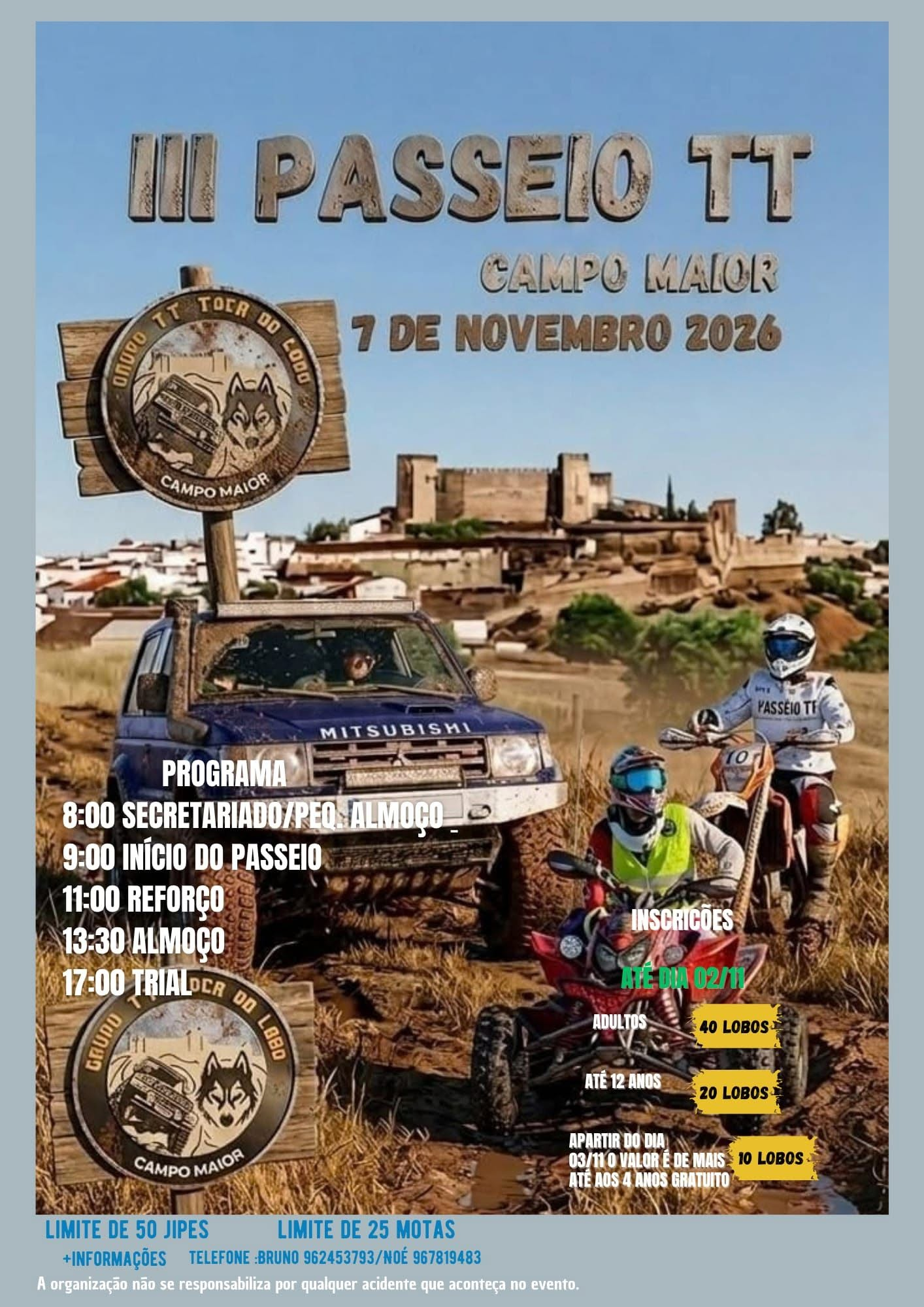 III Passeio TT Campo Maior
