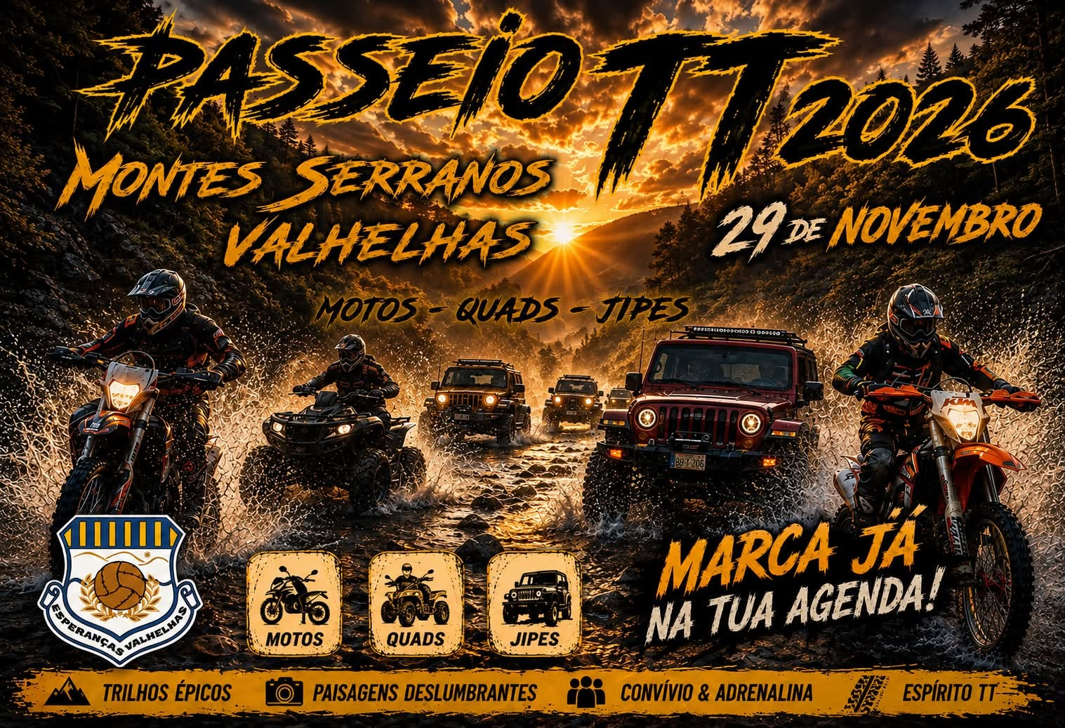 Passeio TT 2026 - Montes Serranos Valhelhas