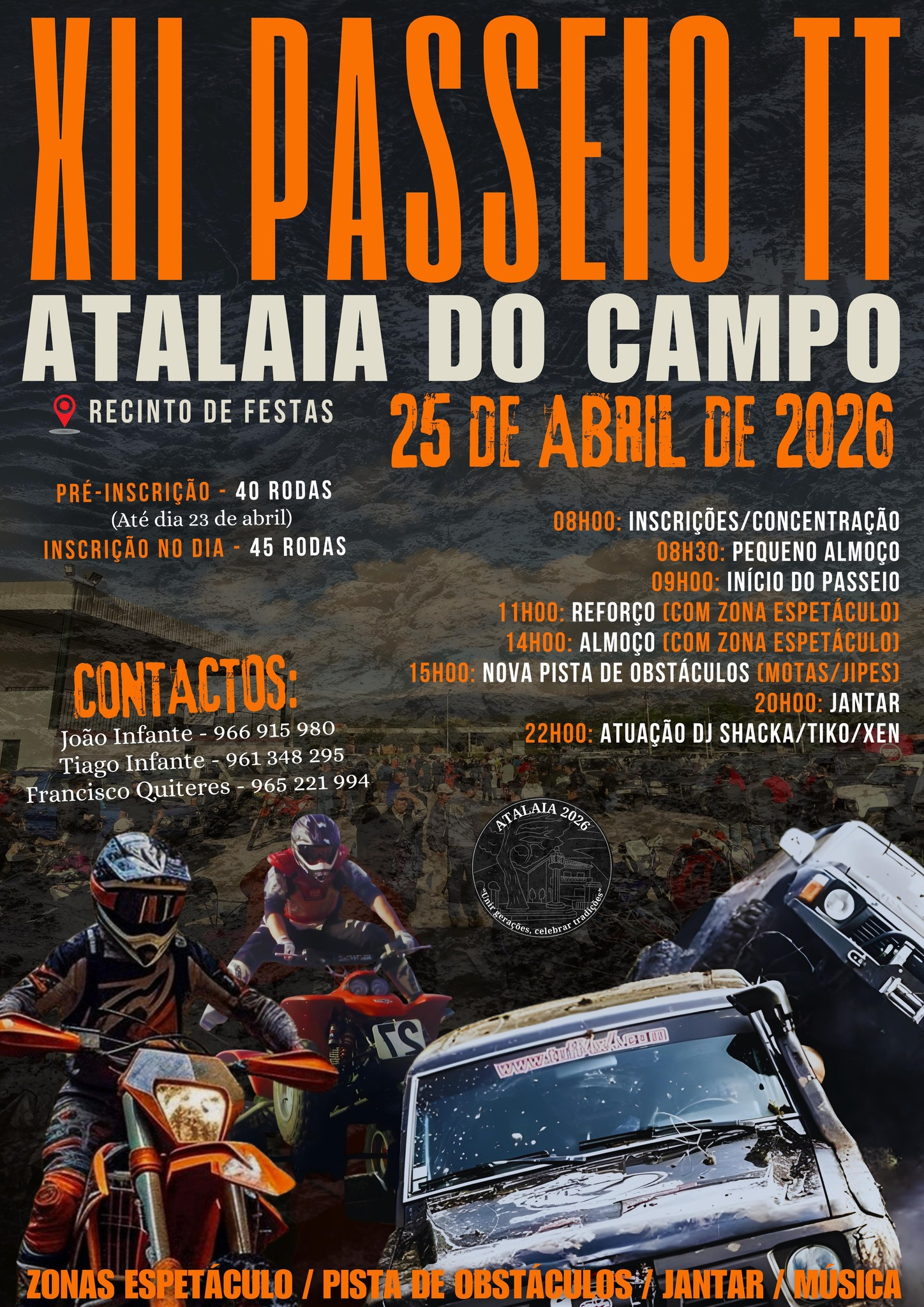 XII Passeio TT - Atalaia do Campo