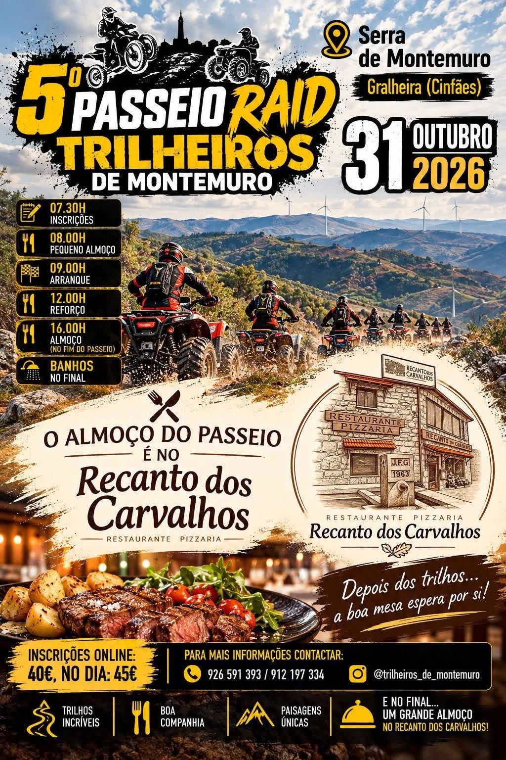 5º Passeio Raid Trilheiros de Montemuro