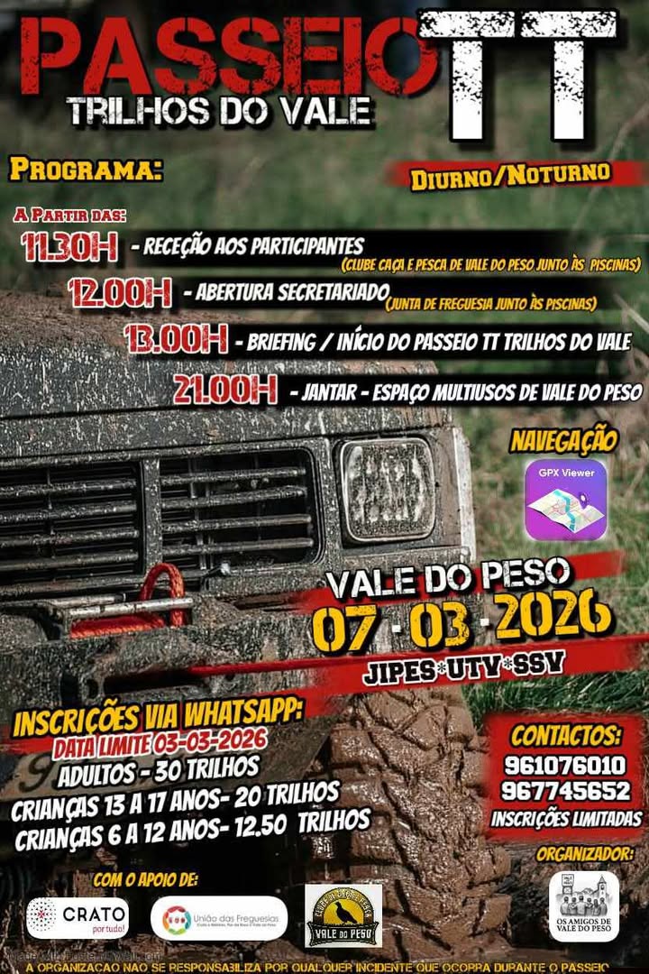 Passeio TT - Trilhos do Vale