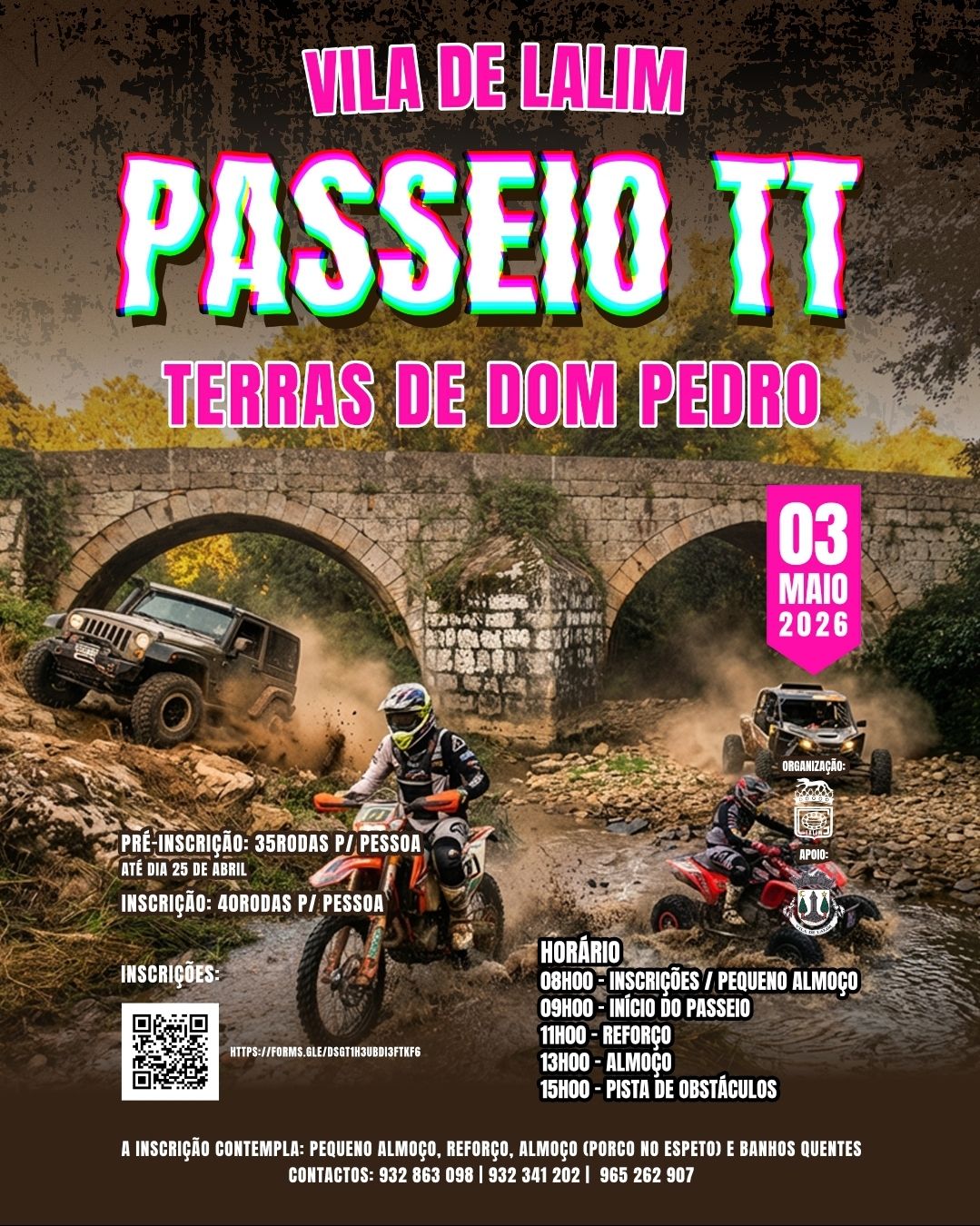 PASSEIO TT – VILA DE LALIM