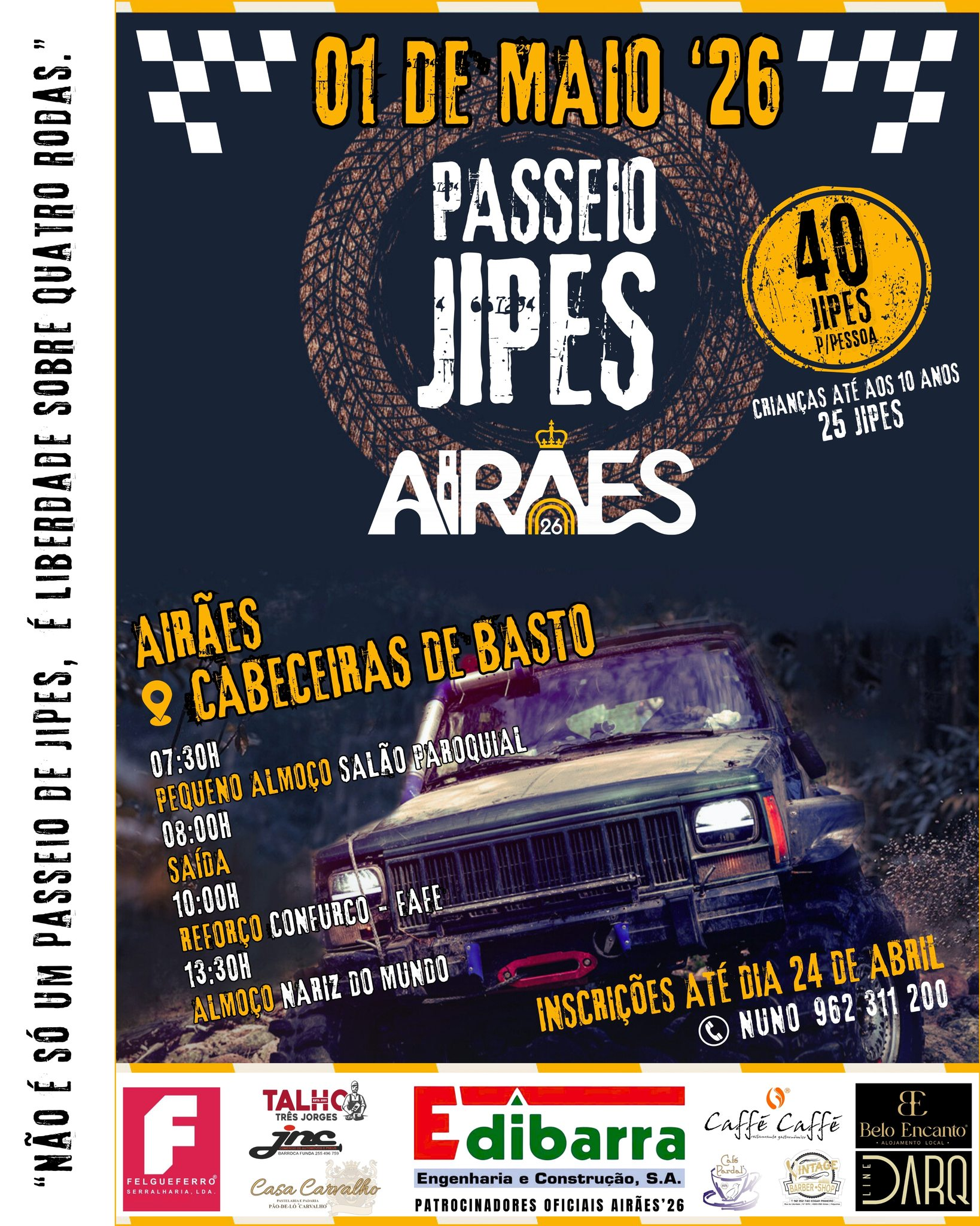 Passeio Jipes Airães