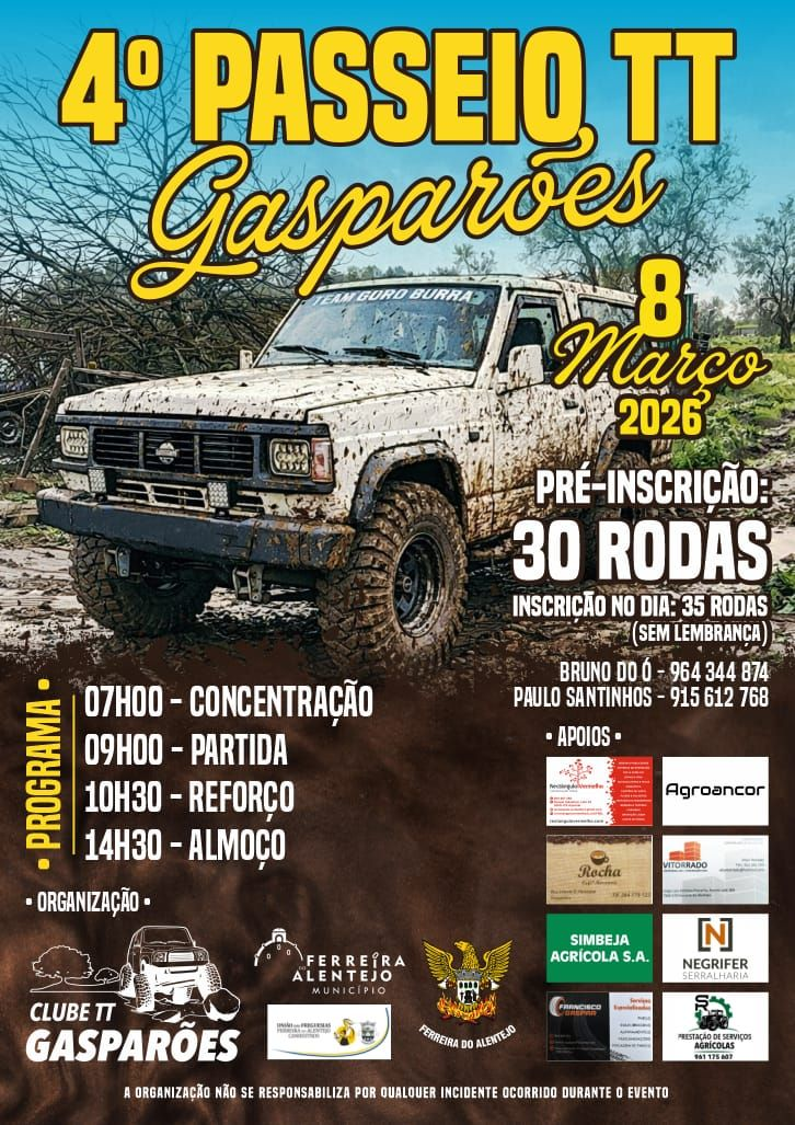 4º Passeio TT - Gasparões