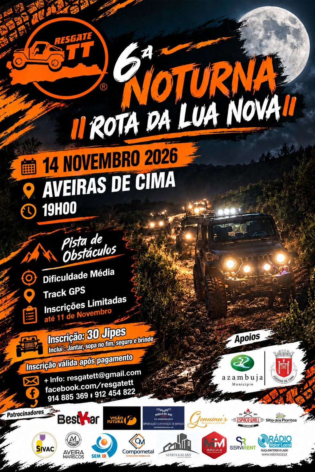6ª Noturna - Rota da Lua Nova