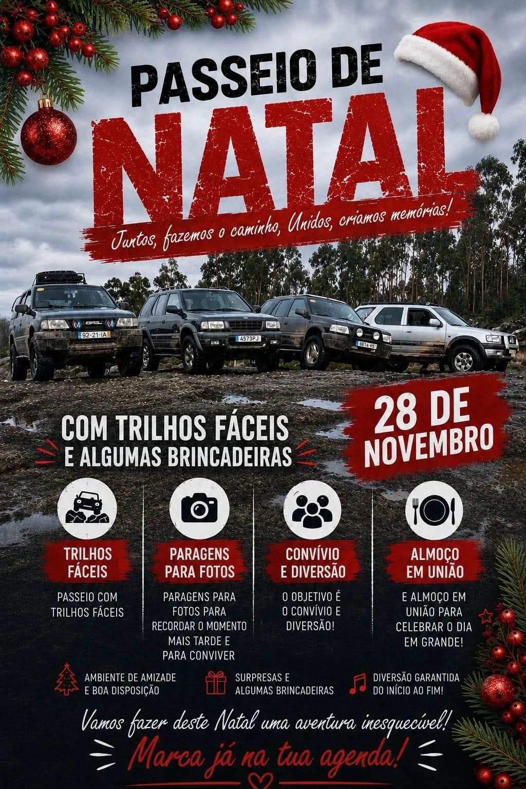 Passeio de Natal 2026 - Fronteras Norte PT
