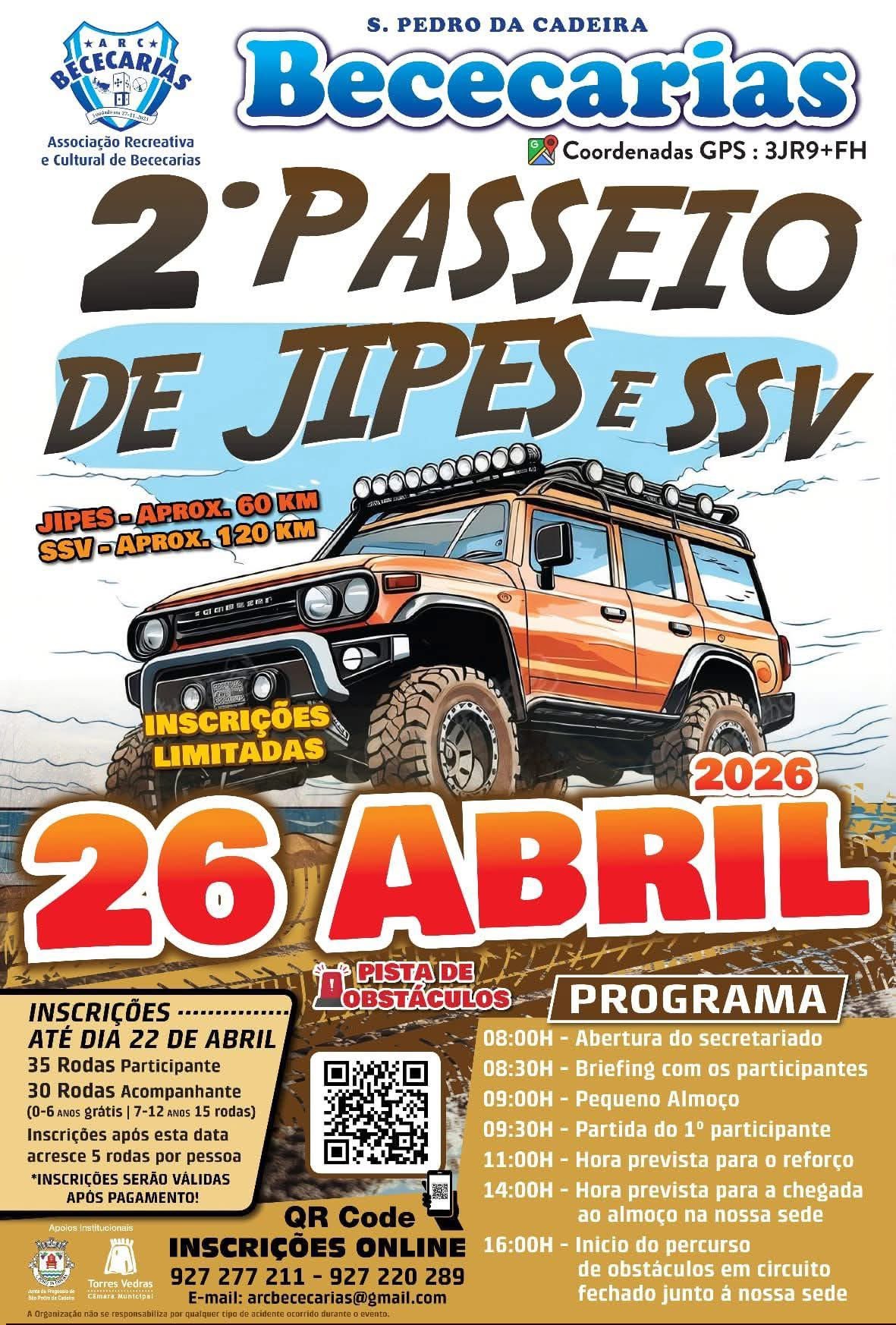 2º PASSEIO DE JIPES E SSV