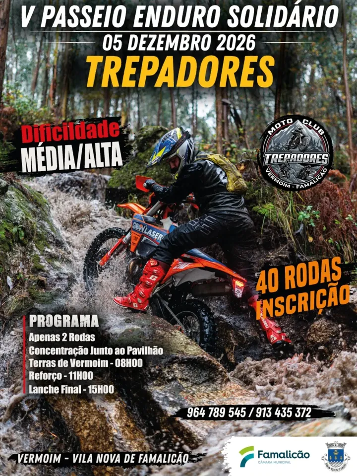 V Passeio Enduro Solidário Trepadores
