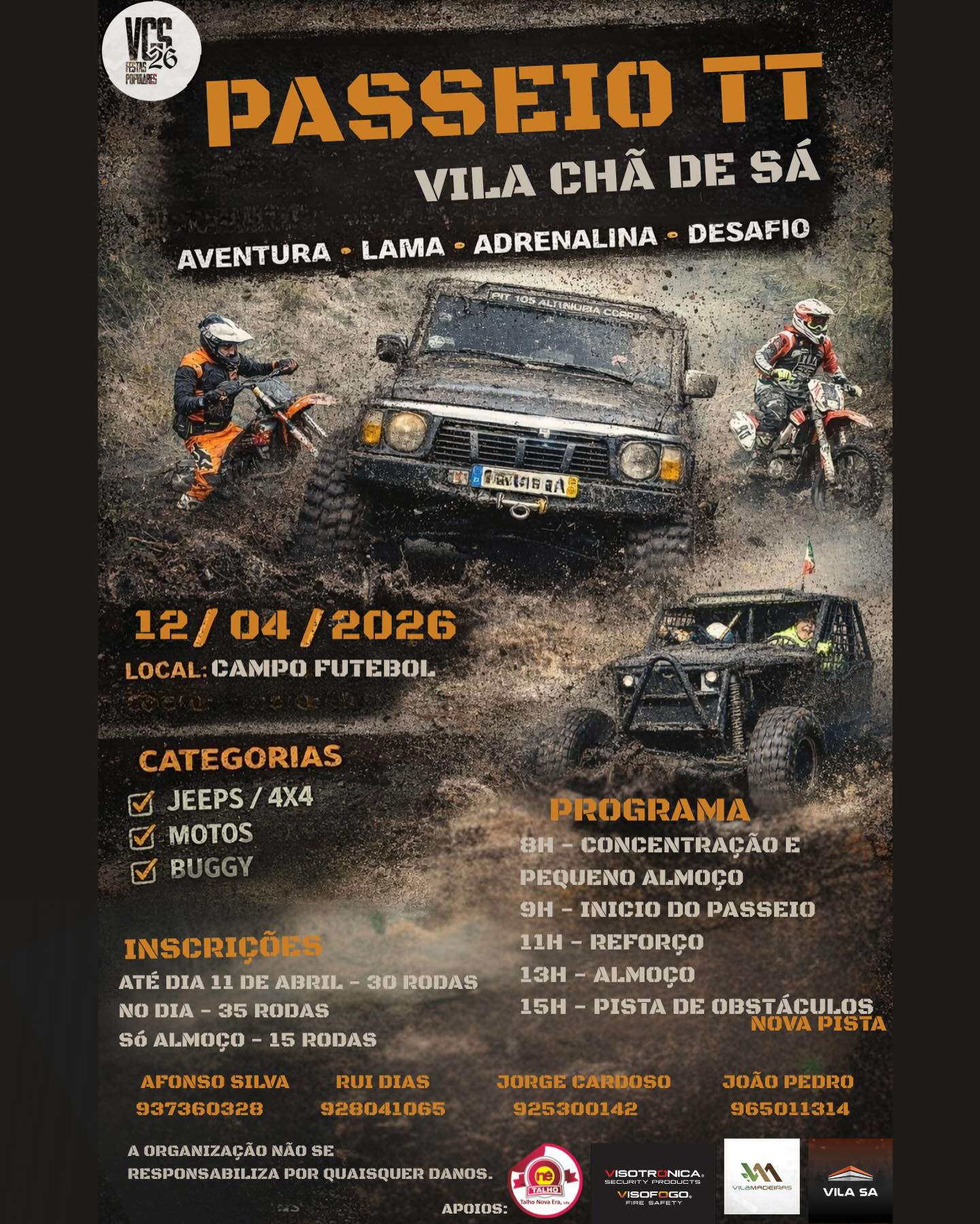 PASSEIO TT VILA CHÃ DE SÁ