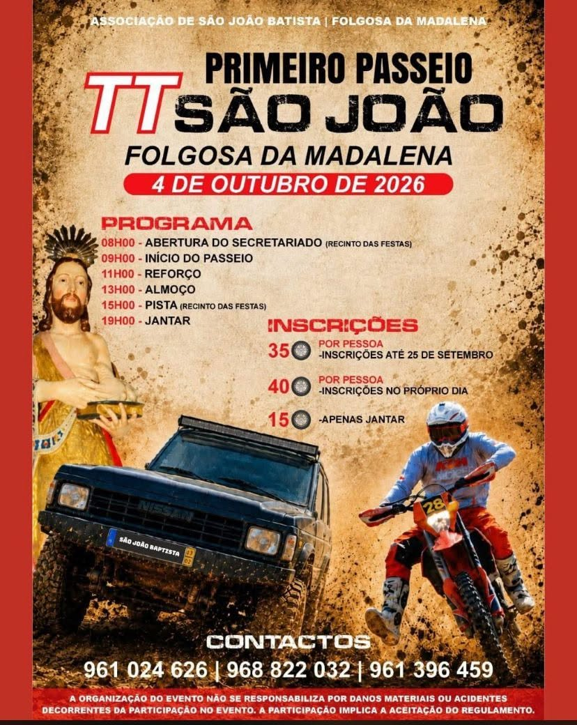 Primeiro Passeio TT São João