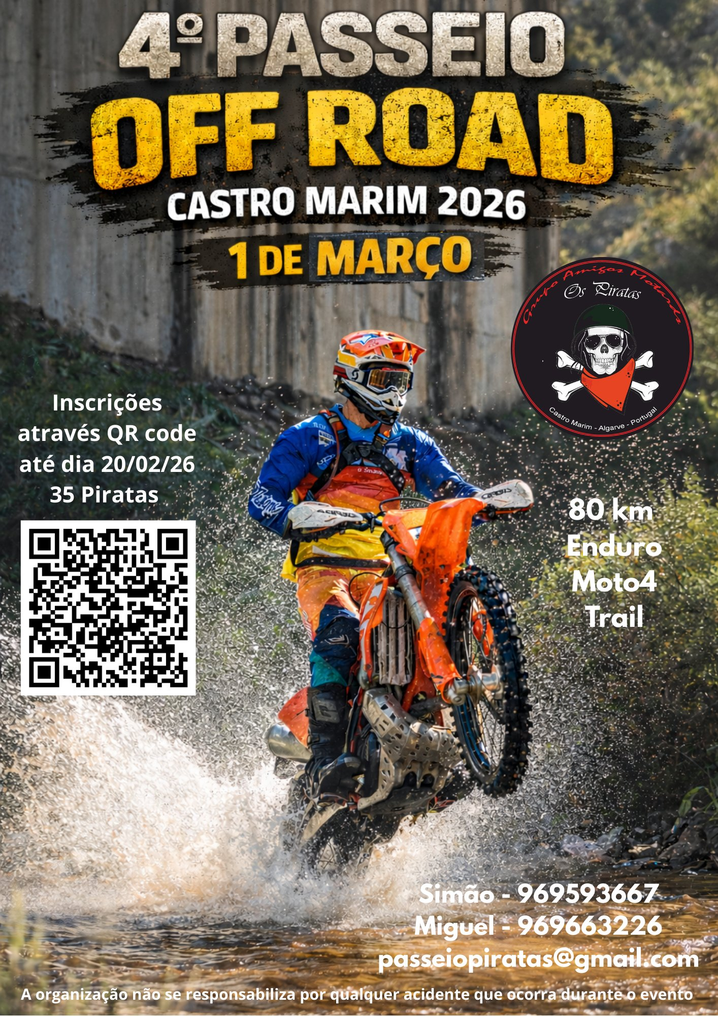 4º PASSEIO OFF ROAD - Castro Marim 2026