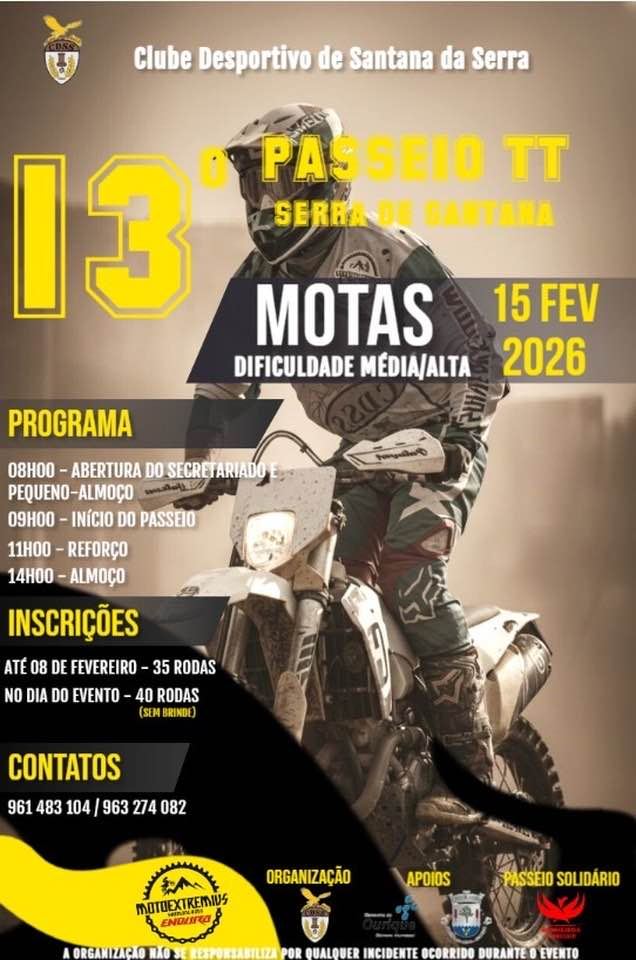 13º Passeio TT Serra de Santana