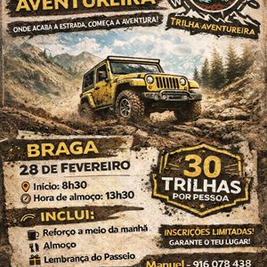 1° Passeio Trilha Aventureira – Braga