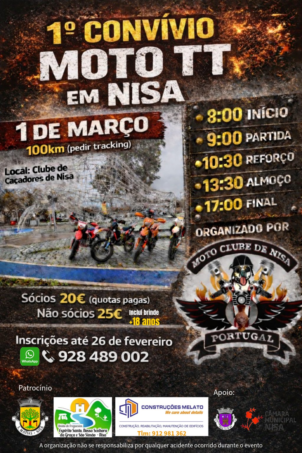1º Convívio de Motos e Quads do MCN