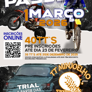 XXI PASSEIO ANUAL 2026 - TTMinijoelho