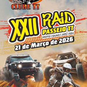 XXII RAID PASSEIO TT - CaimaRadical 2026