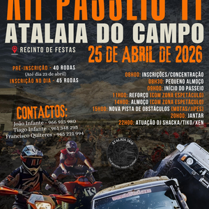 XII Passeio TT - Atalaia do Campo