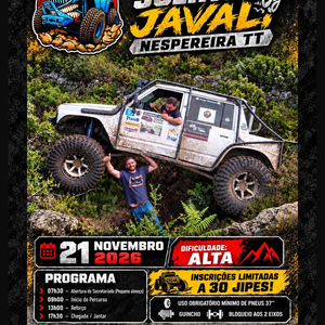 3º Solta o Javali - Inscrição