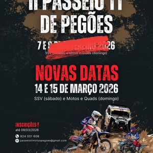 II PASSEIO TT DE PEGÕES - SSV