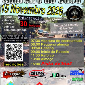 1º Convívio TT Sobreiro do Cuco