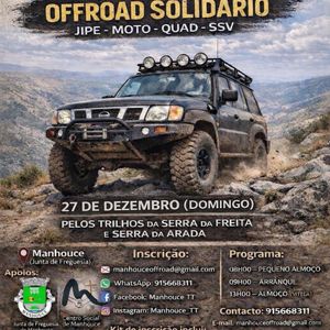 I PASSEIO OFFROAD SOLIDÁRIO - MANHOUCE TT 