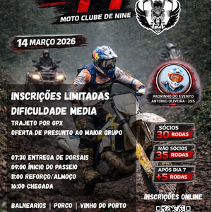 5º PASSEIO TT - Moto Clube de Nine