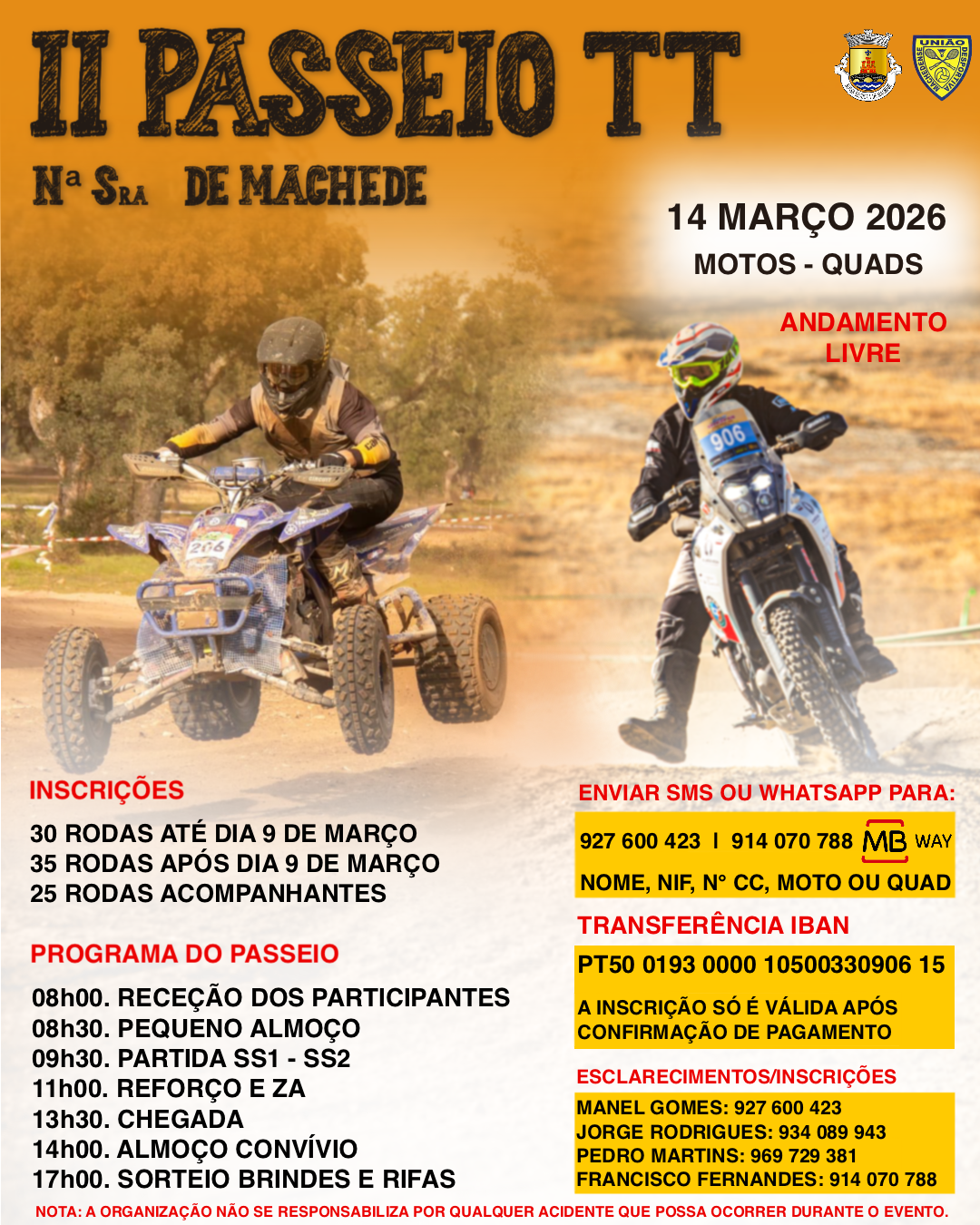 II PASSEIO TT NOSSA SENHORA DE MACHEDE