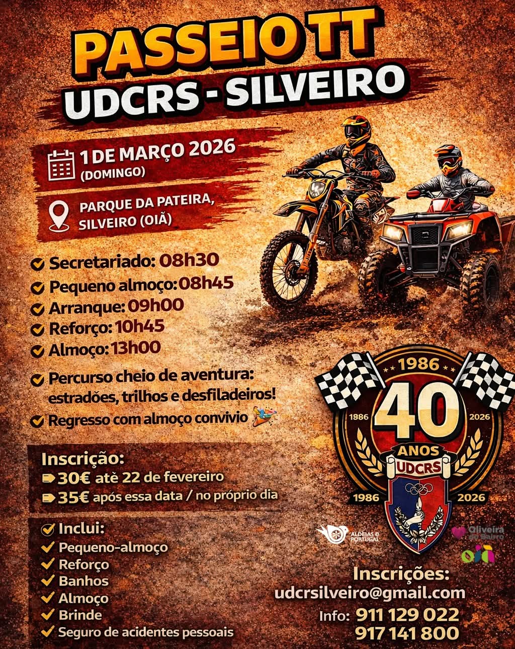 PASSEIO TT UDCRS - SILVEIRO