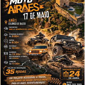 Passeio de Jipes e Moto4 Airães